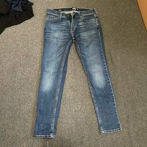 Hollister men blue jeans 30X30